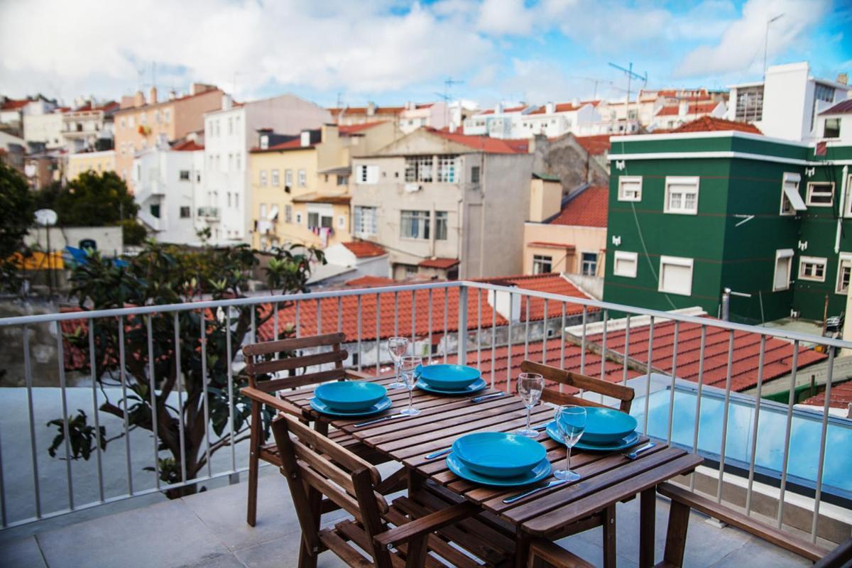 Апартаменты Flh Lisbon Sun Terrace Graca IV Экстерьер фото